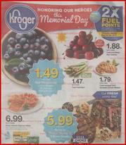 Kroger Weekly Ad Memorial Day May 22 28 2019