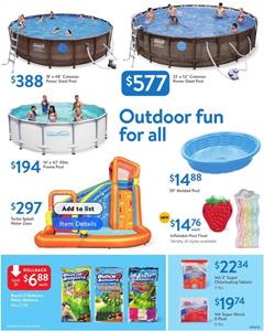 Walmart Ad Outdoor Pool Fun May 12 23 2019