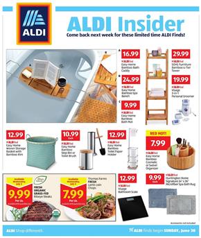 ALDI Weekly Ad Bath Products Jun 30 Jul 6 2019
