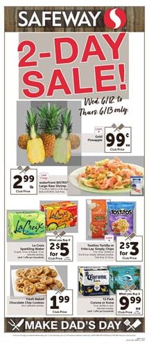 Safeway Weekly Ad Father's Day Sale Jun 12 - 18, 2019