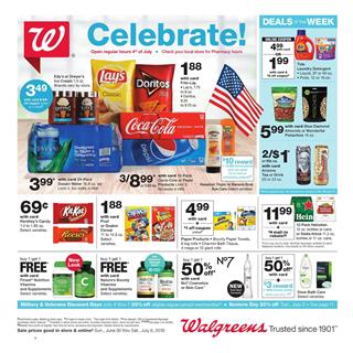 Walgreens Weekly Ad Deals Jun 30 Jul 6 2019