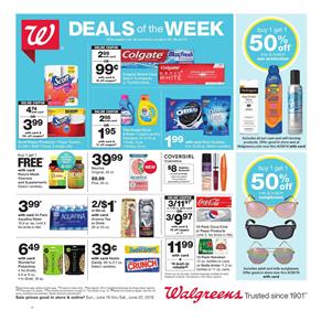 Walgreens Weekly Ad Pharmacy Sale Jun 16 22 2019