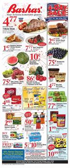 Bashas Weekly Ad Grocery Sale 4 Day Sale Jul 3 9 2019