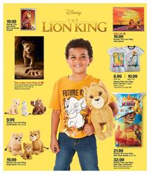 Target Lion King and Disney Sale Jul 21 27