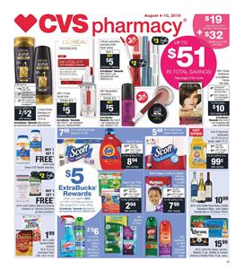 CVS Circular Deals Weekly Ad Aug 4 10 2019