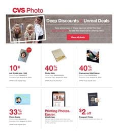 CVS Photo Deals and Promo Codes Aug 2019