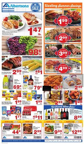 Just for U Coupons Albertsons Weekly Ad Aug 7 13 2019
