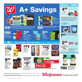 Walgreens Vitamins BOGO Sale Weekly Ad Aug 18 24 2019