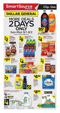 Dollar General Ad Deals Sep 1 7 2019