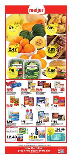 Meijer Tailgate Party Food Weekly Ad Sep 15 21 2019