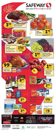 Safeway Grocery Weekly Ad Sale Sep 18 24 2019