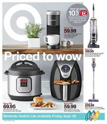 Target Kitchen Appliances Weekly Ad Sep 15 21 2019