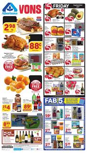 Vons Weekly Ad Deals Sep 18 24 2019