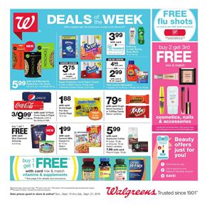 Walgreens Halloween Sale Weekly Ad Sep 15 21 2019