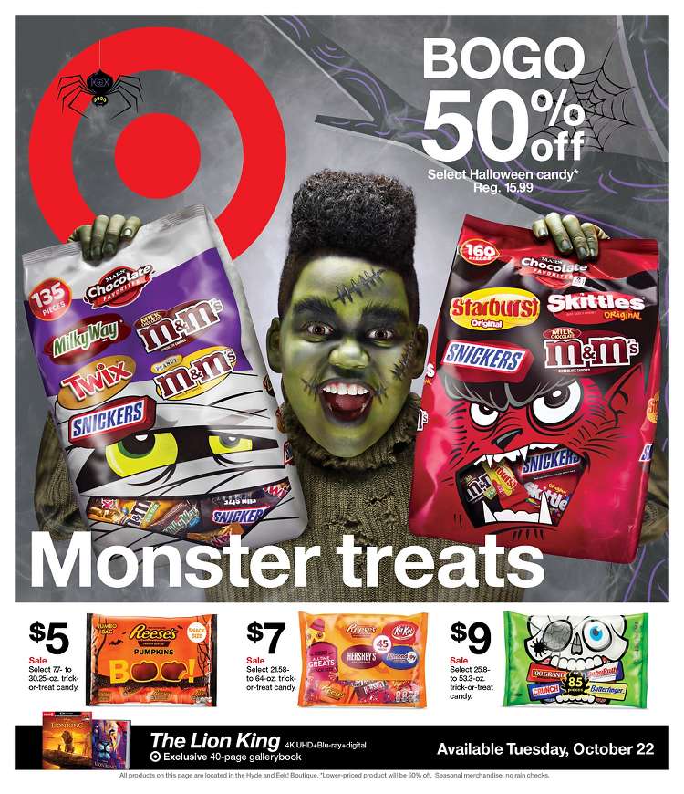 Target Halloween Bag Candies Oct 20 26, 2019 WeeklyAds2