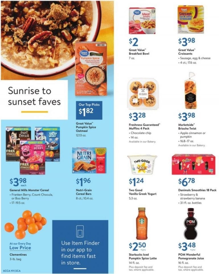 Walmart Ad Grocery Deals Oct 13 31, 2019 WeeklyAds2