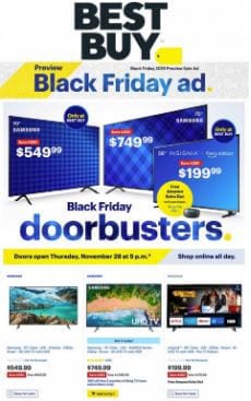 Best Buy Black Friday Ad 2019 TVs