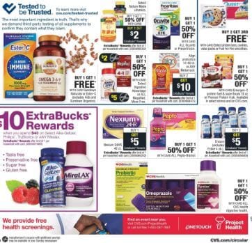 CVS Health Care Products Nov 24 - 30, 2019