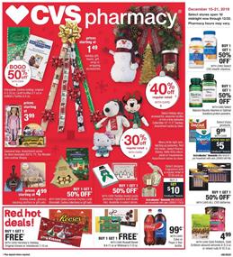 CVS Holiday Gifts Dec 15 21 2019 Weekly Ad
