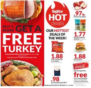 Hy-Vee Weekly Ad Nov 13 - 19, 2019 Thanksgiving Food
