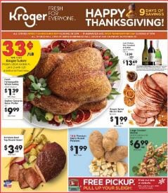 Kroger Party Trays Thanksgiving Food 2019