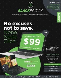 Lenovo Black Friday Ad Offers Up to 78 Off ThinkPad