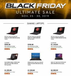 Newegg Black Friday Ad 2019 Badass Gaming PCs of MSI