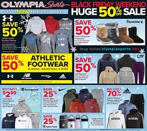 Olympia Sports Black Friday Ad 2019
