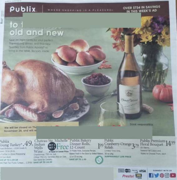 Publix Weekly Ad Preview Nov 20 - 27, 2019