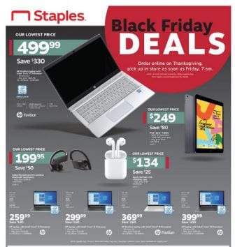 Staples Black Friday Ad 2019