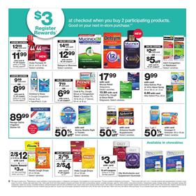 Walgreens $3 Register Rewards Wyb 2 Products | Pharmacy Deal
