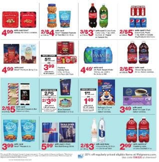 Walgreens Snack and Beverage Sale Nov 24 - 30, 2019