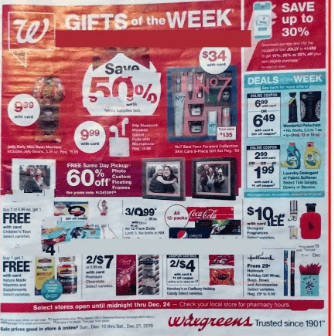 Walgreens Weekly Ad Preview Dec 15 - 21, 2019