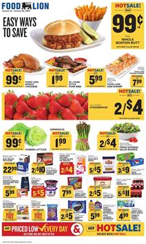 Food Lion Ad Whole Chickens $.99