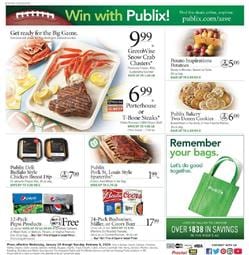 Publix Weekly Ad Grocery Jan 29 - Feb 4, 2020