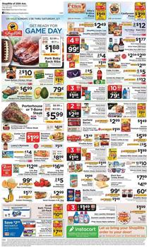 Shoprite Weekly Ad T-Bone Steak $5.99