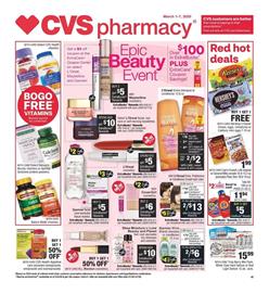 CVS Personal Care Mar 1 - 7, 2020 Sale - Weekly Ad Products