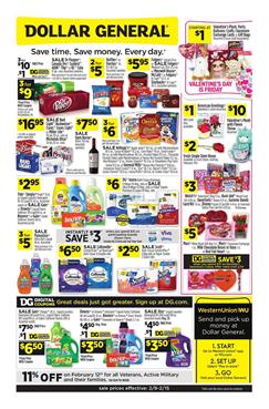 Dollar General Ad Supermarket Deals Feb 9 - 15, 2020