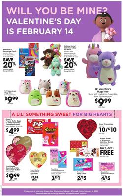 Kroger Valentine's Day Gifts Feb 5 - 11, 2020