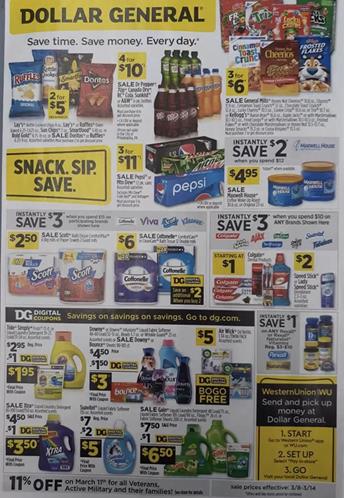 Dollar General Weekly Ad Preview Mar 11 17 2020