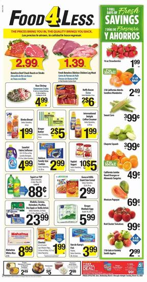 Food 4 Less Ad Fresh Savings Mar 4 - 10, 2020