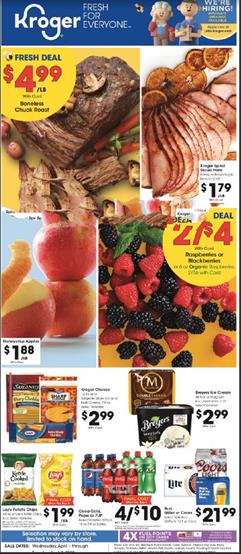 Kroger Weekly Ad Grocery Sale Apr 1 - 7, 2020