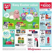 Walgreens Weekly Ad Easter Mar 29 Apr 4 2020