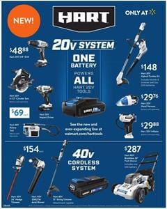 Walmart Hart Tools New Products March 2020