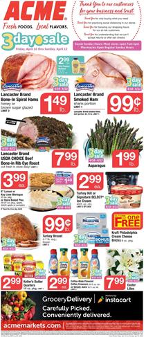 Acme Weekly Ad Easter Sale Apr 10 - 16, 2020