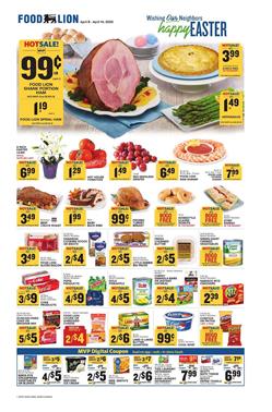 Food Lion Weekly Ad Easter Apr 8 - 14, 2020