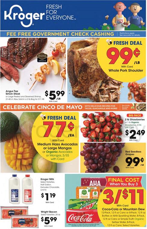 Kroger Weekly Ad Preview Apr 29 May 5 2020