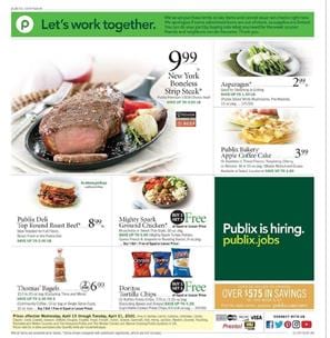 Publix Weekly Ad Sale Apr 15 21 2020 COVID 19 Update