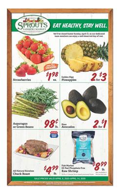 Sprouts Ad Fresh Food Sale Apr 8 14 2020