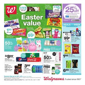 Walgreens Supermarket Sale Apr 5 - 11, 2020
